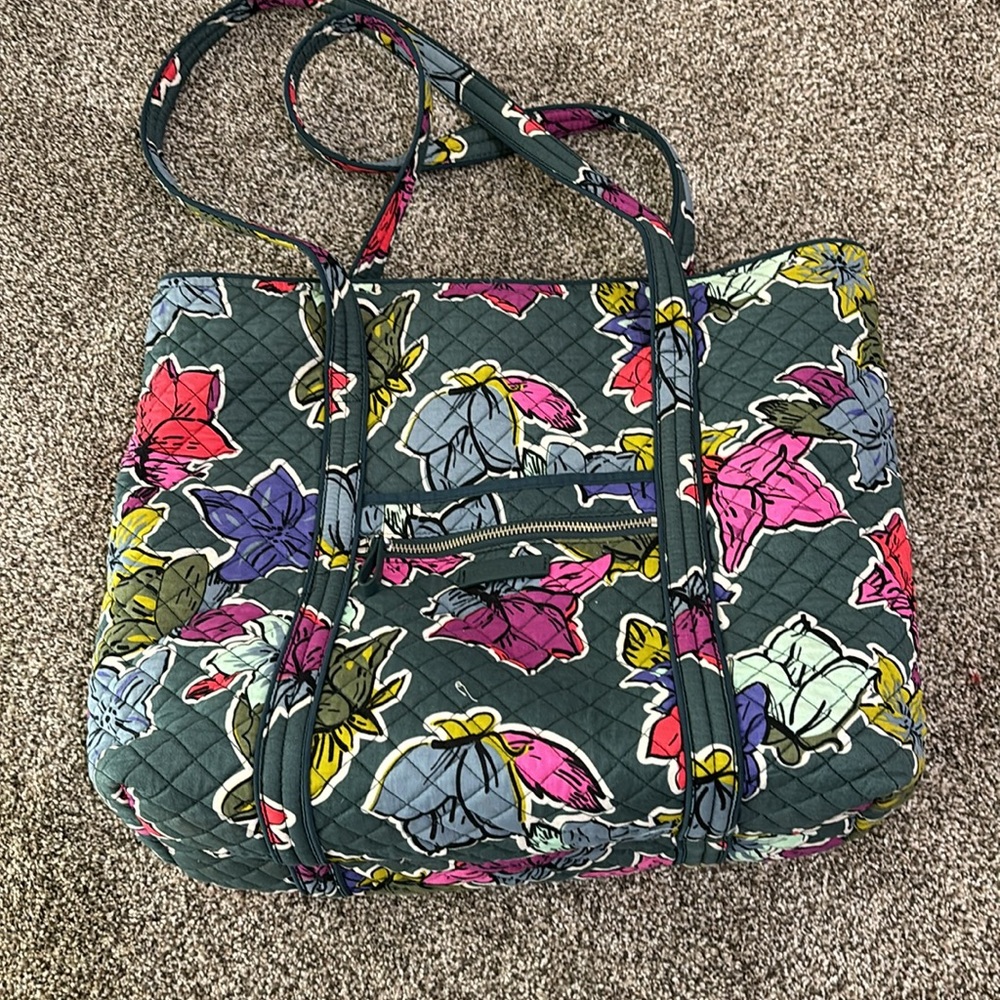COPY - Vera Bradley Tote Falling Flowers print